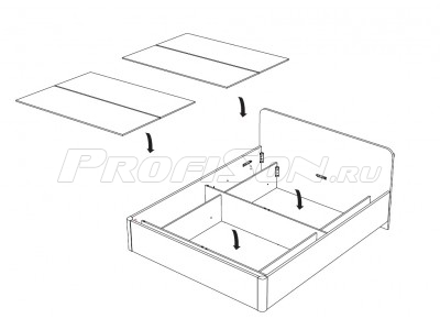 Комплект донышек для кроватей Райтон Light